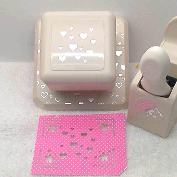Martha Stewart Other - Martha Stewart scrapbooking craft paper punches 2 of them, hearts, 2 in cut